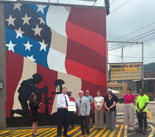 First Choice America recognized by the Weirton mayor for community involvement.
